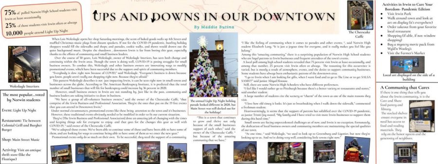 Intro Journalism Feature--Ups and Downs in our Downtown