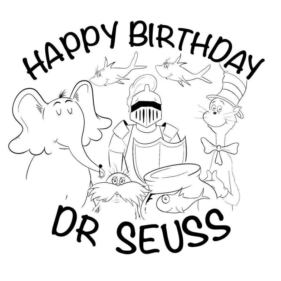 The winning Dr. Seuss T-shirt design