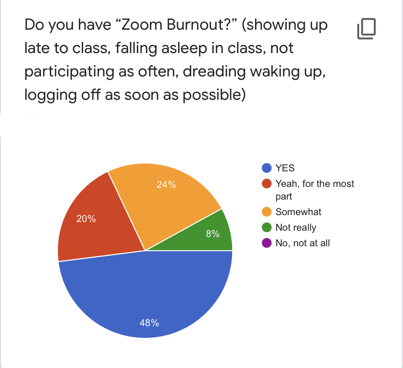 Zoom Burnout