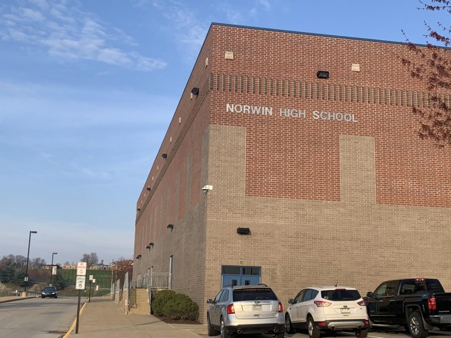 Norwin High School sign