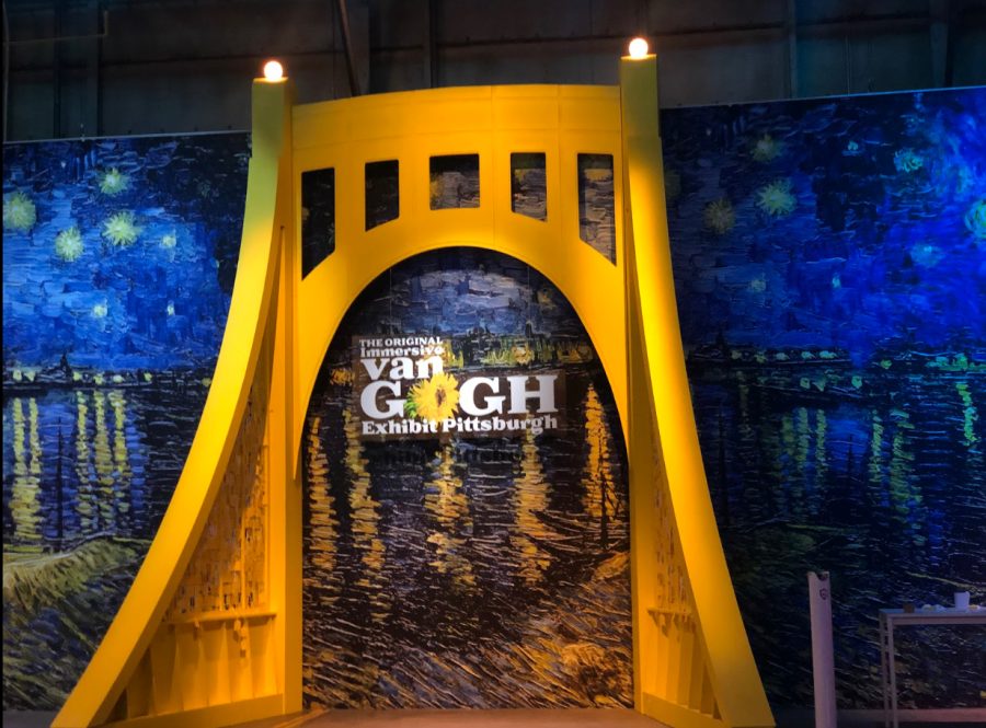 The Immersive Van Gogh exhibit at Lighthouse Art Space in Pittsburgh.