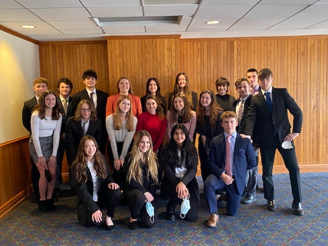 Norwin Students at the Model United Nations conference held by Duquesne University on March 3.