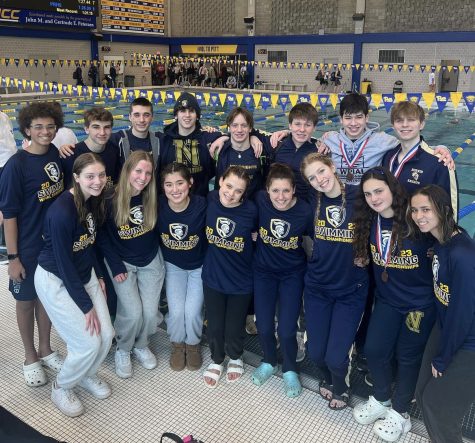 On March 2-3, sixteen members of the Norwin Varsity Swimming Team competed at Western Pennsylvania Interscholastic Athletic League at Trees Pool at the University of Pittsburgh.