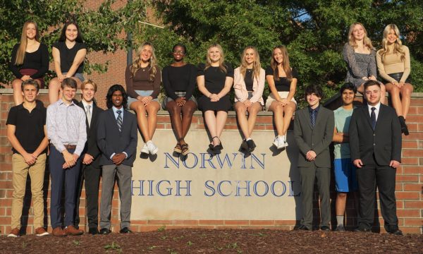 (front row standing) Trevor Neil (11), Joseph Speranzo (12), Preston Montag (9), David Shepherd (12), Luke Klamut (12), Arnav Bedekar (12), Alexander Ward (12).
(top row seated) Ava Bobby (9), Gemma Moffat (9), Adison Federovich (11), Aniyah McKnight (12), Jenna Williams (12), Sydney Reiter (12), Maura Henaghan (11), Katie Rabo (10), Shae Sida (10), 