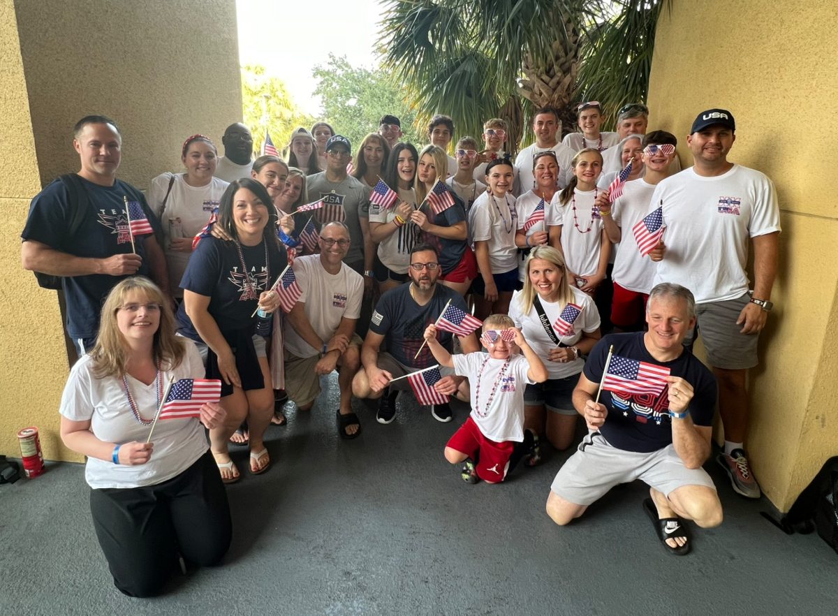 Team USA and parents  (@norwinninjas Instagram)