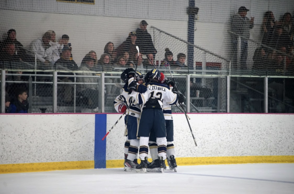 Senior hockey players skate their way through ‘Senior Knight’