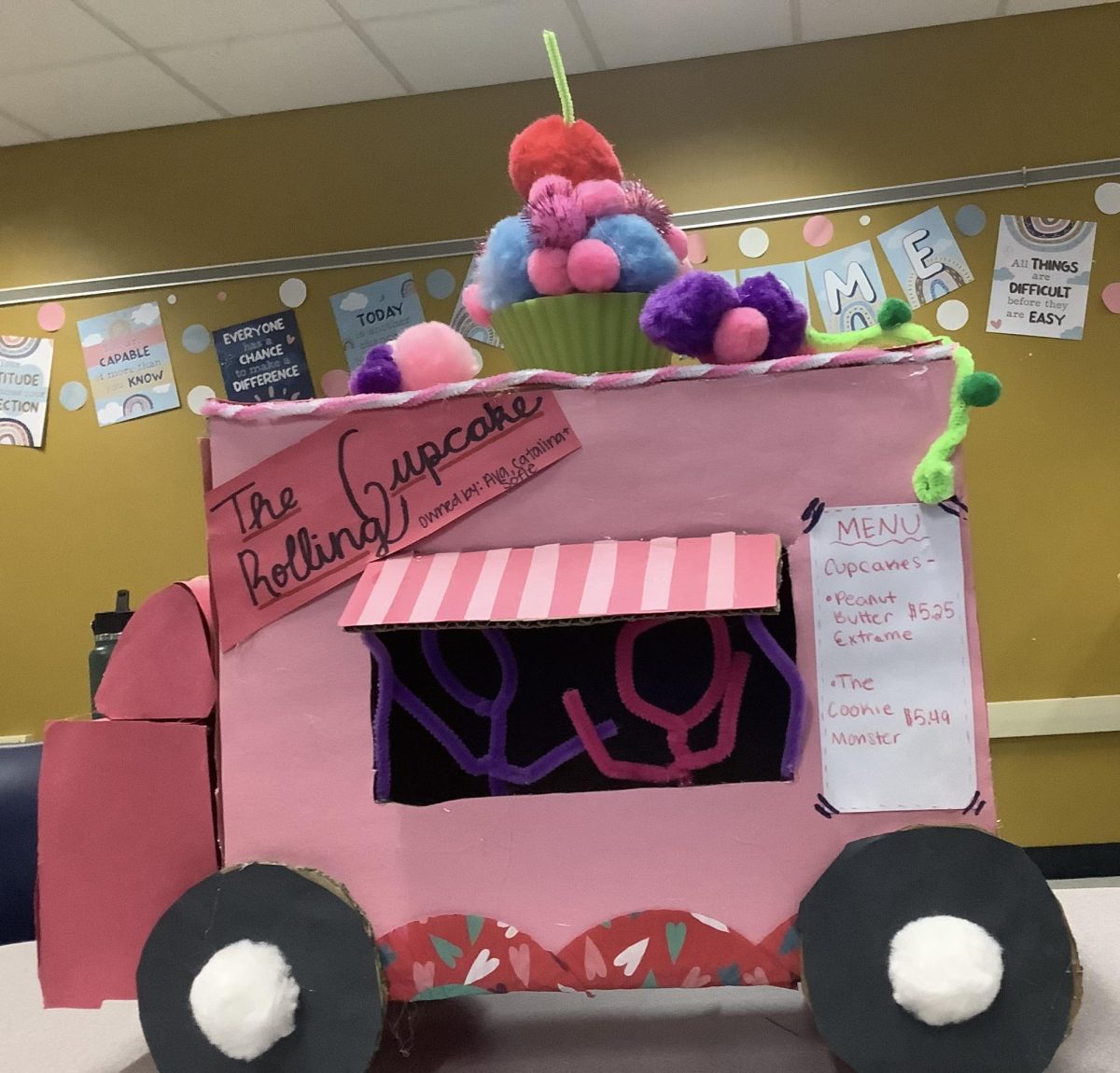 This food truck was determined to be tied for 4th out of the Health classes.