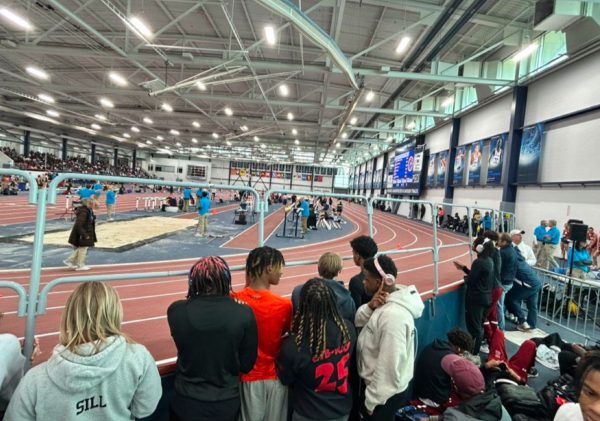 PSU indoor track. 