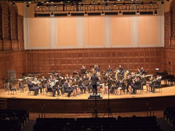 Norwin band participates in the YSU Wind and Percussion Invitational. 