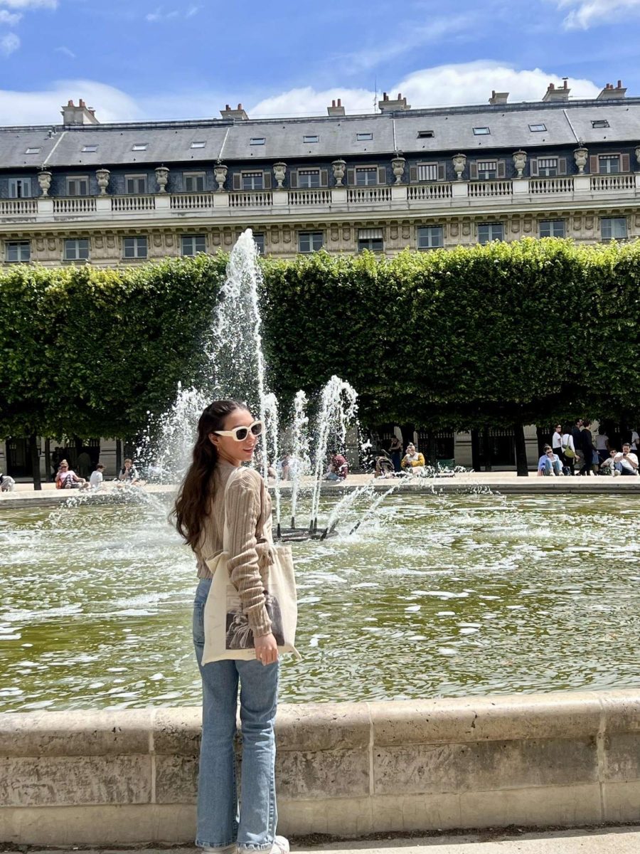 "The best part of the trip was going to the French cafes for literally every meal because they like to sit in a way that watches the street. The cafes also gave me a chance to practice my French skills.” 