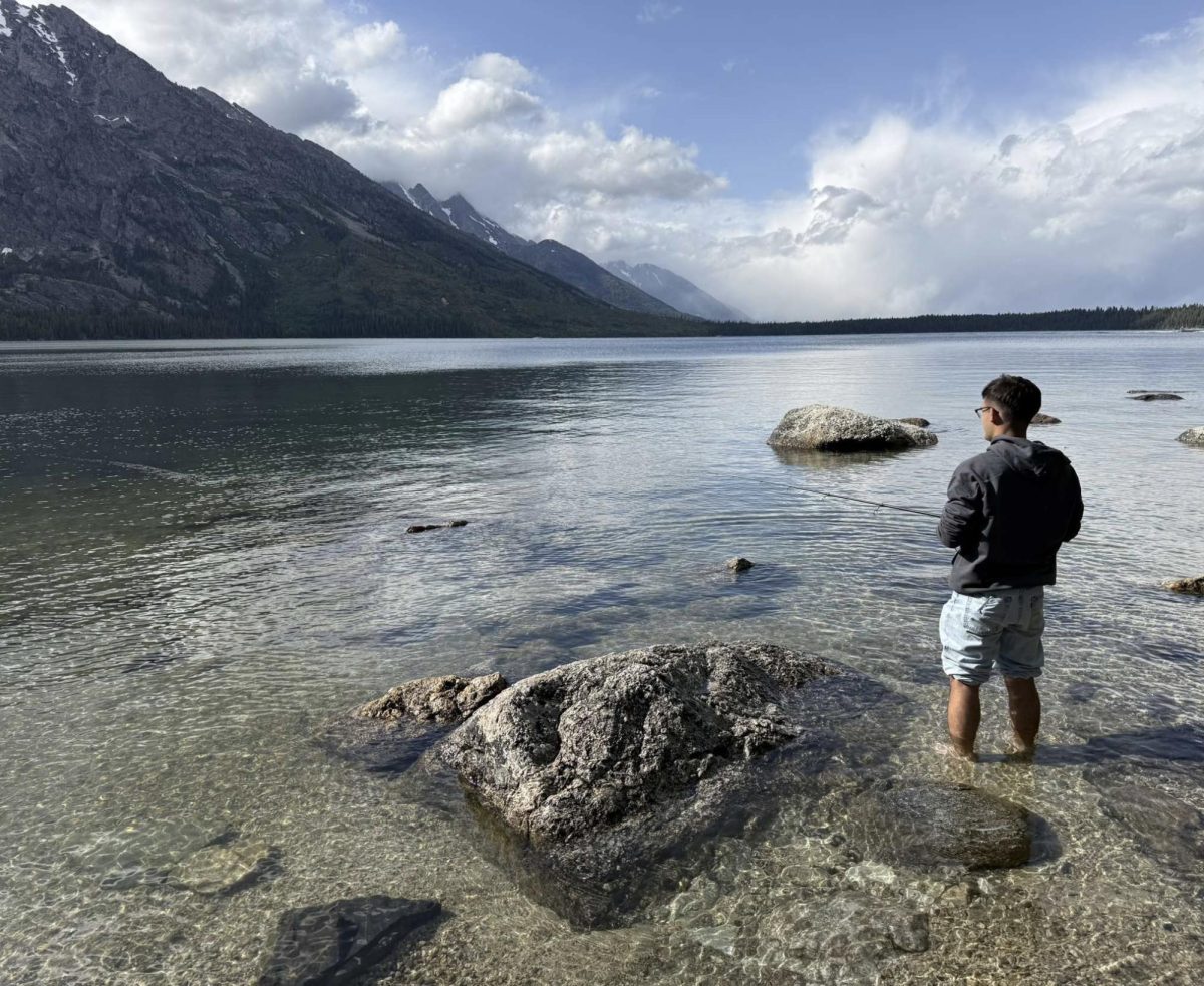 Over the summer, senior, Joe Cramer, went to Idaho and Wyoming for 4 days and Hawaii for a week. While he was in Wyoming he hiked and fished at Grand Teton for a day and spent another day in Yellowstone. Joe exclaimed, “Being in all these beautiful places made me really want to do more exploring.”