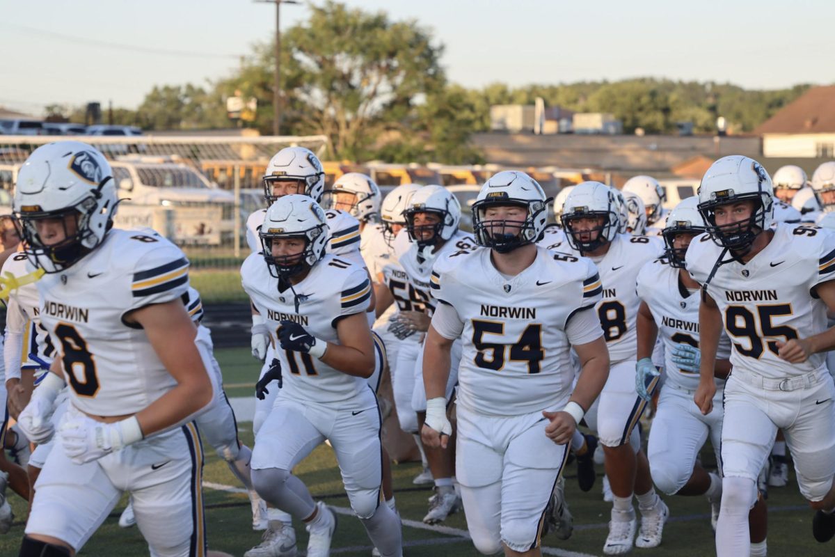 Norwin exits the tunnel