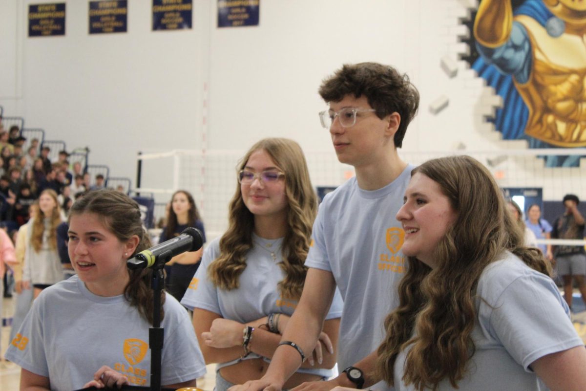 Norwin Freshman Class Officers in Finish the Lyric