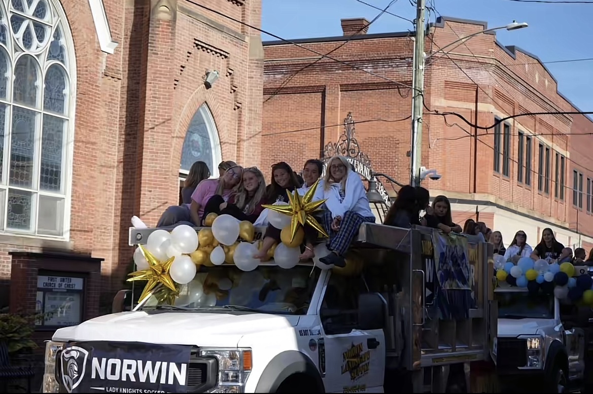 Norwin Girls’ Soccer Parade Float
