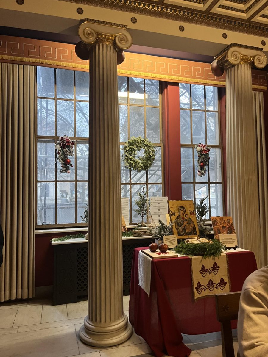 The Greek Nationality Room at the University of Pittsburgh.