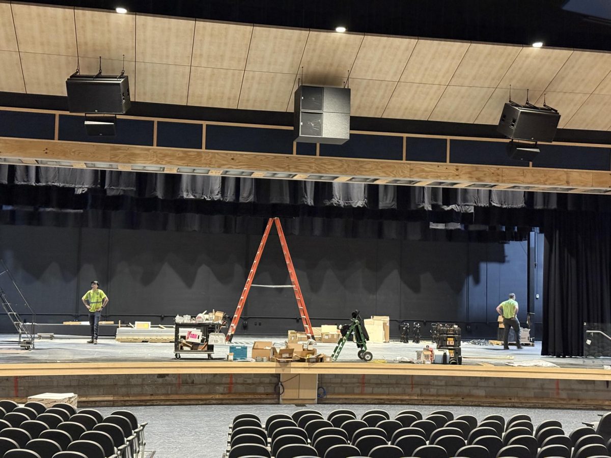 Stage under construction