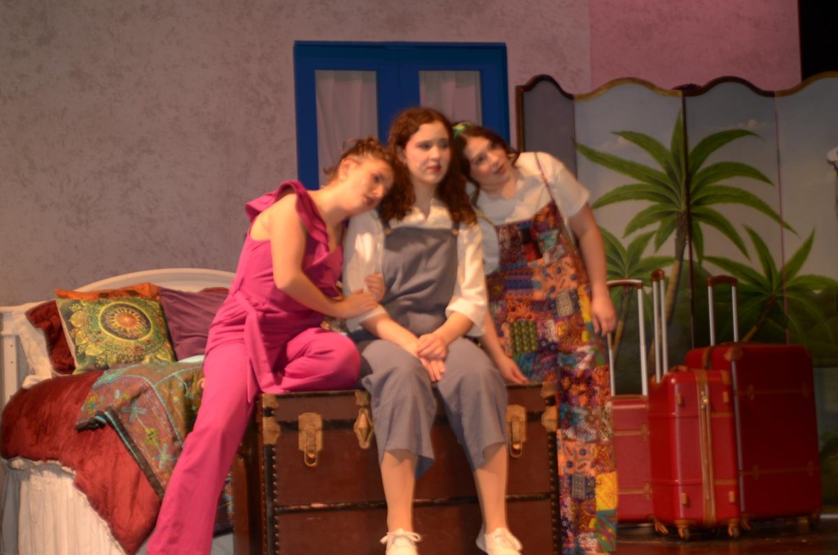 Katherine Carroll (Rosie Mulligan), Sienna DeJesus (Donna Sheridan), Kayla Halpern (Tanya Cresham-Leigh)