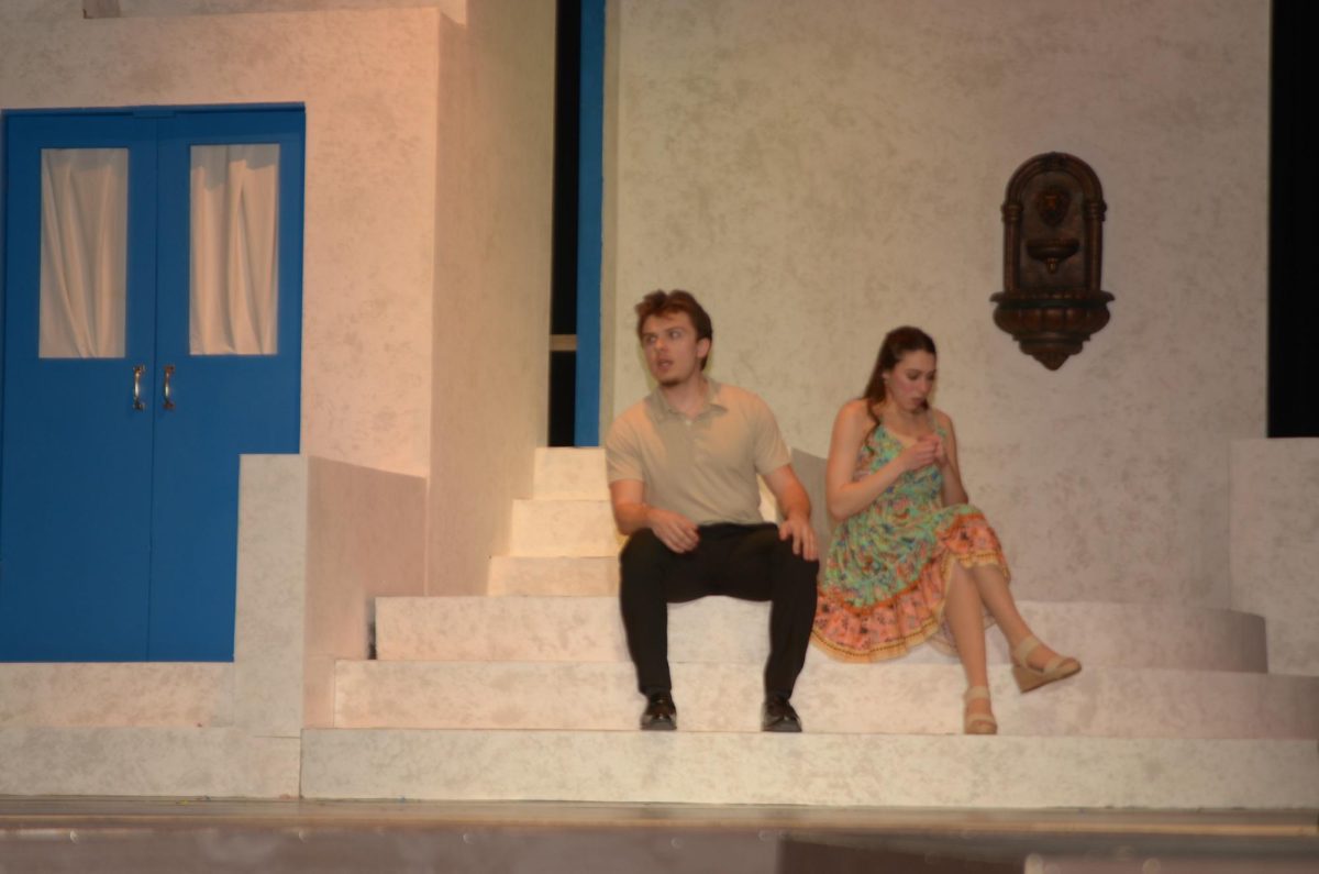Lucas Brahim (Sam Carmichael) and Sophia Tokay (Sophie)